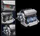Конструктор Mould King двигун BMW s55 engine 744 деталі 10213 10213MK фото 3