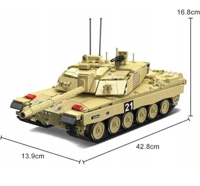 Конструктор танк Челенджер 2 Challenger 2 Tank Mould King 20037 на 1129 деталей із дистанційним керуванням 20037MK фото