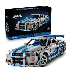 Конструктор Nissan Skyline GT-R (R34) 1410 деталей Подвійний форсаж 42210L фото