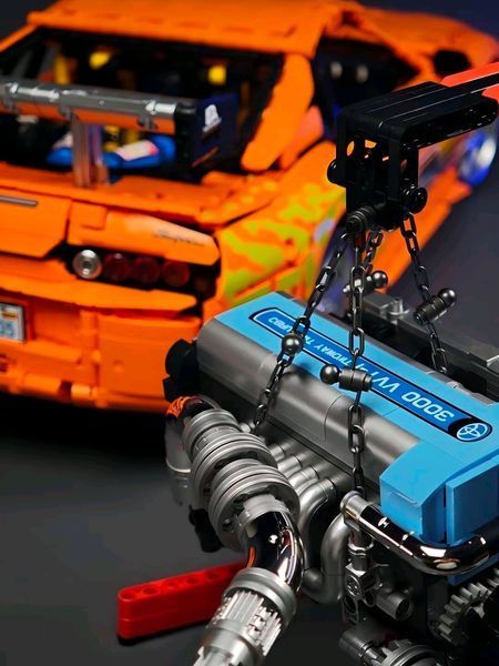 Конструктор Toyota Supra A80 2jz 4508 деталей Bole Brick YC-23049 фото