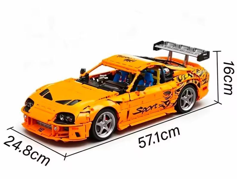 Конструктор Toyota Supra A80 2jz 4508 деталей Bole Brick YC-23049 фото