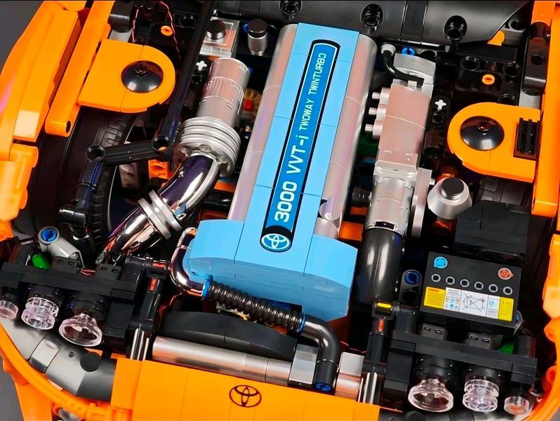 Конструктор Toyota Supra A80 2jz 4508 деталей Bole Brick YC-23049 фото