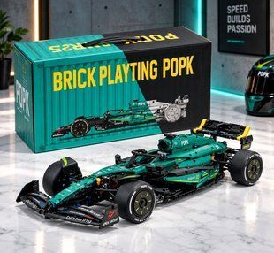 Конструктор F1 Aston Martin AMR25 1912 деталей МК6022 фото