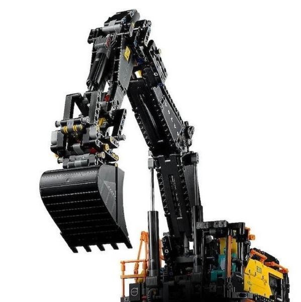 Конструктор Екскаватор Volvo EC500 Hybrid Підйомний кран будівельний 42215L фото