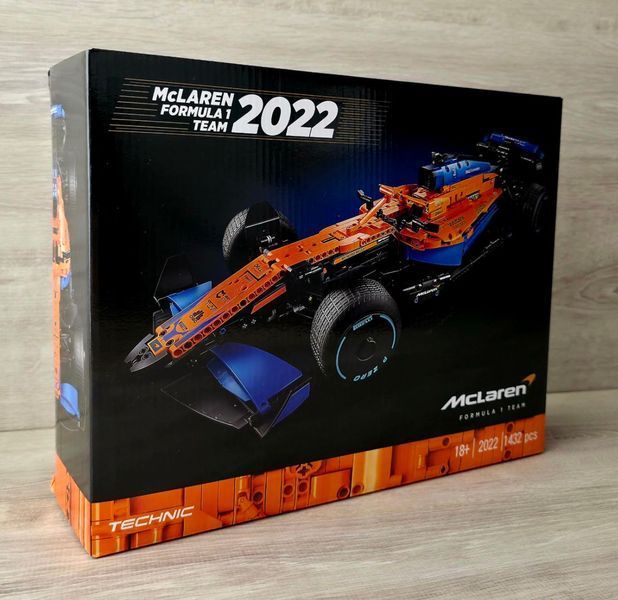 Конструктор McLaren Formula 1 болід 1434 деталі 42141L фото