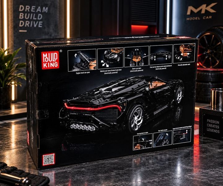 Конструктор Bugatti La Voiture Noire з радіокеруванням Mould King 13163 Бугатті 13163МК фото