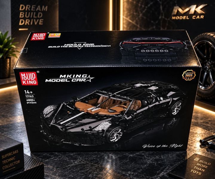 Конструктор Bugatti La Voiture Noire з радіокеруванням Mould King 13163 Бугатті 13163МК фото