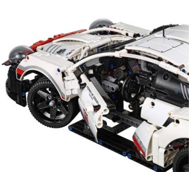 Конструктор Porsche 911 RSR з радіокеруванням 1580 деталей 42096LDK фото