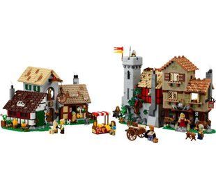 Конструктор Icons Medieval Town Square 3304 деталей Середньовічна міська площа 10332L фото