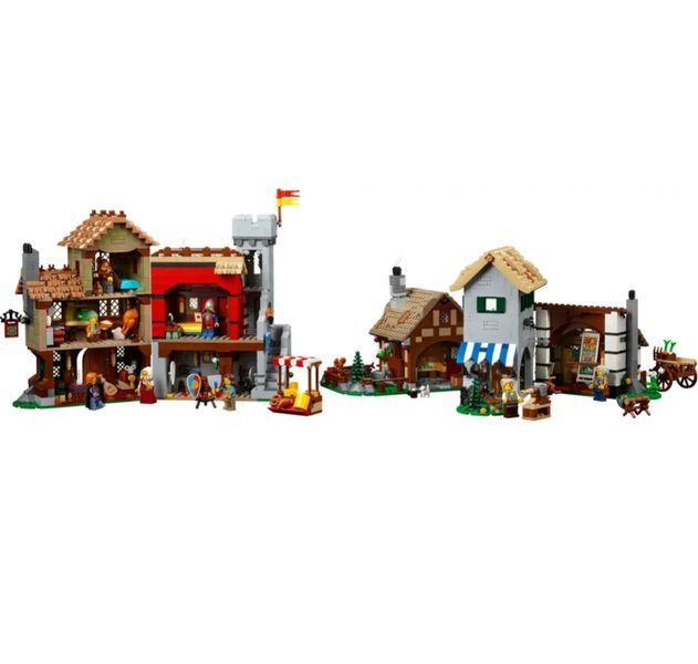Конструктор Icons Medieval Town Square 3304 деталей Середньовічна міська площа 10332L фото
