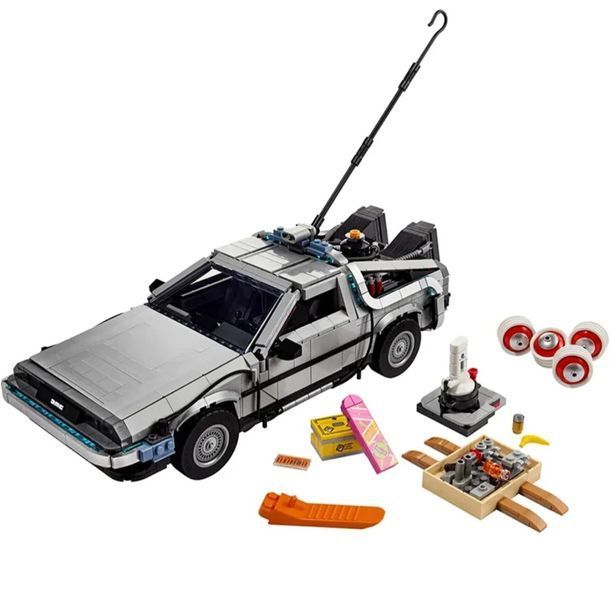 Конструктор DeLorean DMC-12 (1872 деталі) Де Лоріан автомобіль часу назад у майбутнє 10300L фото