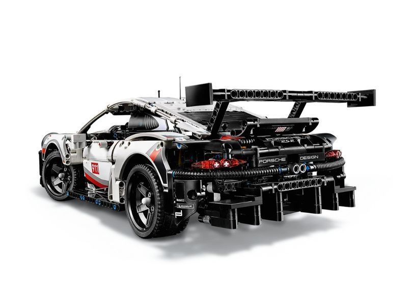 Конструктор Porsche 911 білий 1580 деталей 42096L фото