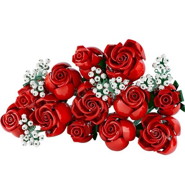 Конструктор flowers Bouquet of Roses 822 деталі букет троянд Botanicals 10328L фото