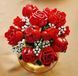 Конструктор flowers Bouquet of Roses 822 деталі букет троянд Botanicals 10328L фото 8