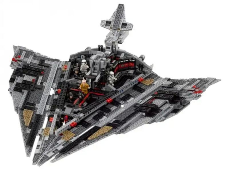 Конструктор Star Wars Зоряний Винищувач Першого ордена 1416 деталей 75190L фото