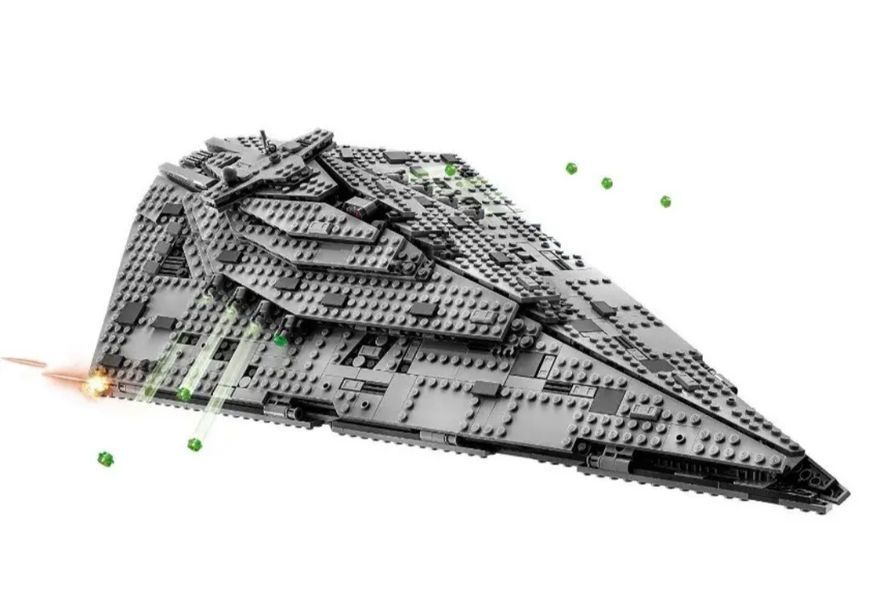 Конструктор Star Wars Зоряний Винищувач Першого ордена 1416 деталей 75190L фото