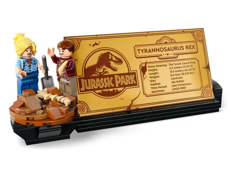 Конструктор Jurassic World Скам'янілості динозаврів: Тиранозавр рекс 3145 деталей Dinosaur Tyrannosaur 76968L фото