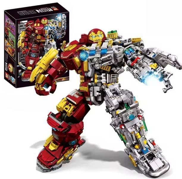 Конструктор Super Heroes Marvel Халкбастер 1886 деталей iron man залізна людина 76096LY фото