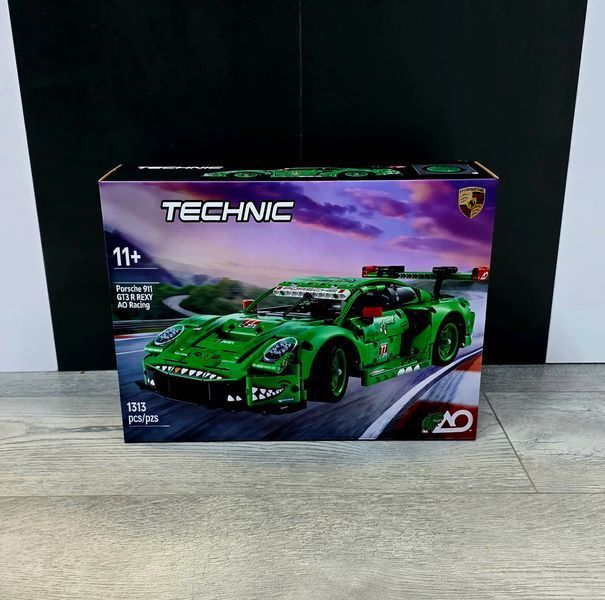 Конструктор Porsche 911 GT3 R REXY AO Racing 42224L фото