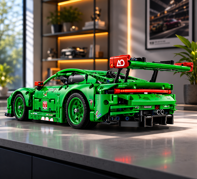 Конструктор Porsche 911 GT3 R REXY AO Racing 42224L фото