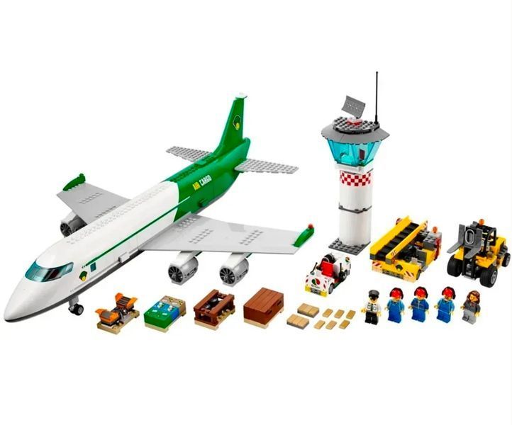 Конструктор City Cargo Terminal Airport Вантажний термінал 658 деталей 60022L фото