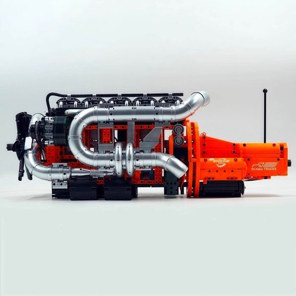 Конструктор двигун Scania 3236 деталей Mould King 10200 10200MK фото