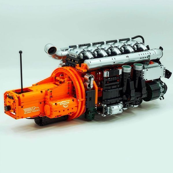 Конструктор двигун Scania 3236 деталей Mould King 10200 10200MK фото